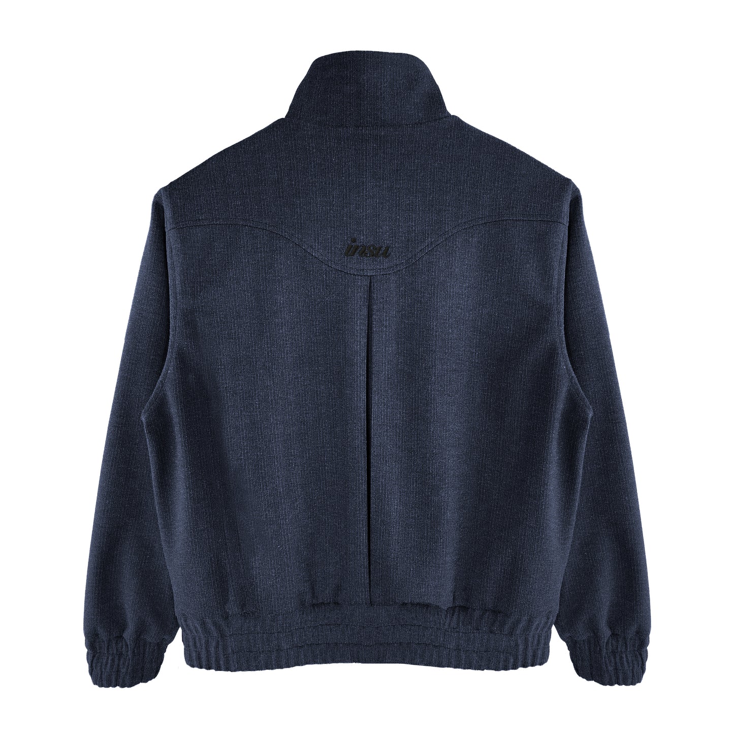 HERRINGBONE BLOUSON | MARINE NAVY